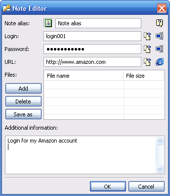 SecureWord - secure password manager