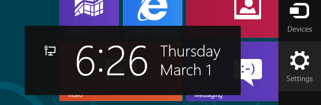 windopws 8 messenger start menu